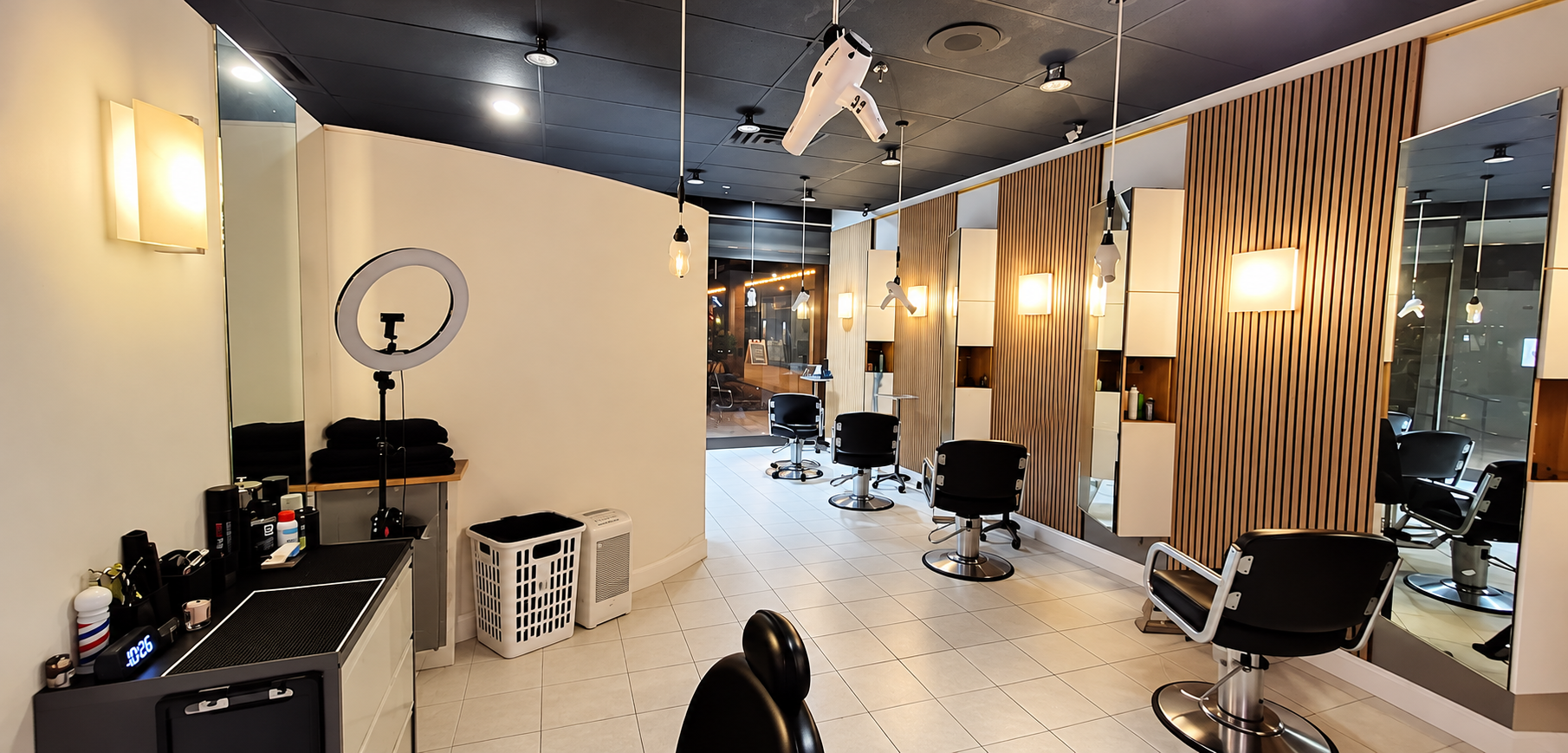 Haircutter in the Meadow salon interior